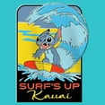 thumbnail image 2 of Girl's Lilo & Stitch Kauai Surf's Up  Graphic Tee Tahiti Blue X Large, 2 of 4