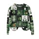 thumbnail image 2 of Xuyuer Women's Printed Long Sleeved Round Neck Pullover Top Hoodless Casual And Fashionable Sweatshirts, 2 of 5