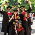 thumbnail image 2 of 2025 Graduation Photo Booth Props - 35 Pcs Graduation Photo Props Set, Class of 2025 Grad Decor for All Ages of Graduates, Black and Gold Photo Props for Graduation Party Decorations Supplies Favors, 2 of 9