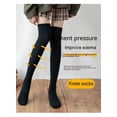 thumbnail image 6 of Socks Women's Middle Tube Thickened Autumn And Winter Pressure Thin Leg Small Leg Socks Women's High Tube Knee-high Black Long Tube, 6 of 10