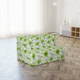 thumbnail image 2 of Floral Foldable Mattress, Fresh Tones Spring Blossoms, 74.8" x 35.4", Yellow Green Fern Green, by Ambesonne, 2 of 4