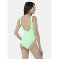 thumbnail image 2 of No Boundaries Women's and Women's Plus Crinkle One Piece Swimsuit, Sizes XXS-XXL, 2 of 5