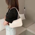 thumbnail image 4 of Sywqhk Bolso De Mano De Piel Sintética De Cocodrilo Retro, Bolso De Hombro Informal Para Mujer (Beige) Sywqhk Para estrenar, 4 of 9