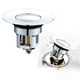 thumbnail image 2 of Matsuzay Filtro de tapón de fregadero, componente de drenaje para el hogar, tapones de filtración antiobstrucción, filtros de lavabo Suministros de limpieza para el hogar Tipo3, 2 of 6