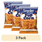 (3 pack) Snyder of Berlin Cheddar Cheese Popcorn, 10 oz Bag