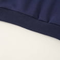 thumbnail image 4 of Kid's Cotton Oversized Sweatshirt Crewneck Pullover Long Sleeve Lounge Top Solid Color Pullover Sweatshirt for Boys & Girls 0-10Years, 4 of 9