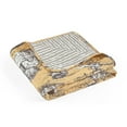 thumbnail image 5 of Lush Decor French Country Toile Cotton Reversible Throw, 60x50, Blue/White, Single, 5 of 9