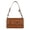 Brown, variant on Wrangler Y2K Purse Small Shoulder Bag for Women Stylish Western Design with Detachable Charms Multiple Pockets, Black