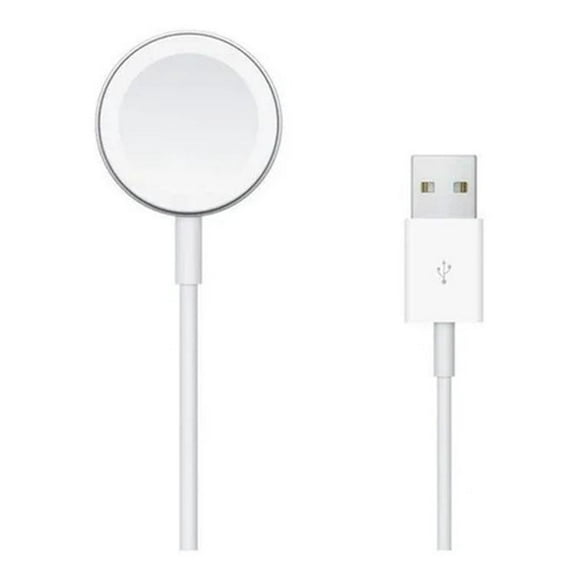 Cargador USB Compatible con Apple Watch Serie 6 5 4 3 2 SE Genérica Magnetic Charging Cable