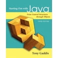 thumbnail image 1 of Pre-Owned Starting Out with Java: From Control Structures through Objects (3rd Edition) (Paperback) 0321479270 9780321479273, 1 of 1