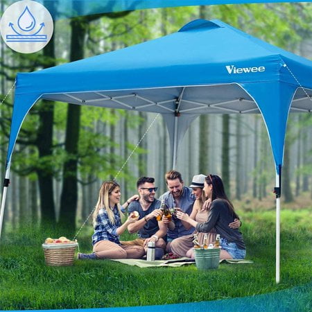 Viewee Pop-up Canopy Tent 10' x 10' Anti-UV , Waterproof Shelter 