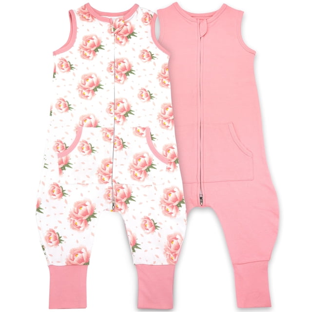 Saco de dormir wearable Bublo Baby 2-3T de algodón con pies