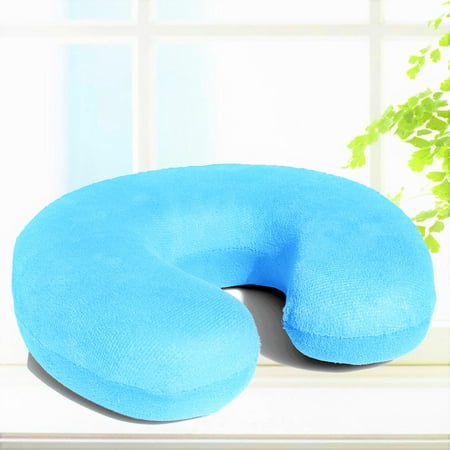 Bookishbunny Child Size or Small Adult Soft Memory Foam U Shaped Travel Neck Head Support Pillow