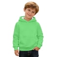 thumbnail image 5 of Bigetiay Kids Pullover Hoodie Long Sleeve Lightweight Gym Activewear Kids Fall Clothes 13-14 Years, 5 of 6