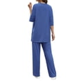 thumbnail image 4 of Avidlove Lounge Sets for Women Short Sleeve Pajamas Tops with Long Pants Loungewear 2 Piece Outfits, 4 of 6