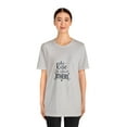 thumbnail image 4 of Inspirational Unisex Jersey Short Sleeve We rise by lifting others T-Shirt, 4 of 10
