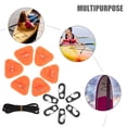 thumbnail image 4 of Orange D Ring Patches for Kayaks Use Plastic Nylon Metal Material Enhances Water Sports Versatility 1 Set, 4 of 8