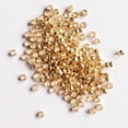 thumbnail image 4 of 1000 unidades 2x2mm tapón clip perlas encantos diy collar pulsera KC oro Sunnimix Granos del tapón, 4 of 8