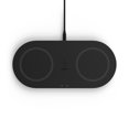thumbnail image 2 of Belkin Dual Wireless Charging Pad 10W Black, 2 of 5