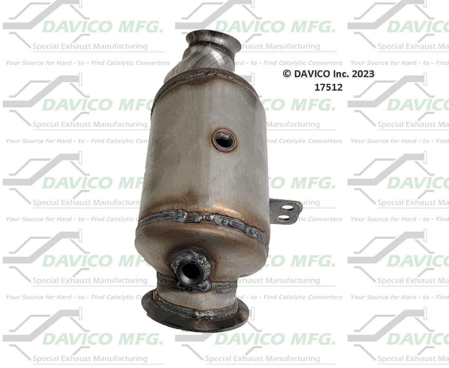 Davico Mfg 17512 Direct-Fit Catalytic Converter