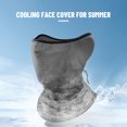 thumbnail image 3 of Masque Rafraîchissant Unisexe avec Bordure Réfléchissante, Évacuation de l'Humidité, et Tour de Cou Élastique pour Cyclisme, Pêche et Randonnée, 3 of 8