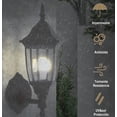 thumbnail image 3 of Farol Hexagonal Pared Negro E27 Exterior Impermeable Aluminio, 3 of 4