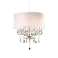 thumbnail image 1 of 21 in. Crystal Silver Chandelier, 1 of 1