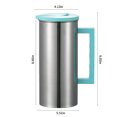 thumbnail image 3 of SNGMN Stainless Steel Cold Water Kettle 1.8L with Double Filtration, Large Capacity Beverage Kettle for Iced Tea and More, Perfect for Home and Restaurant Use, 3 of 7
