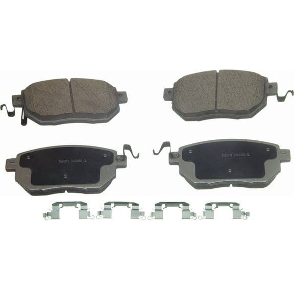 Wagner ThermoQuiet QC969 Ceramic Disc Brake Pad Set Fits select: 2003-2007,2009-2012 NISSAN MURANO