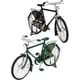 thumbnail image 4 of Vintage Bike Sculpture Miniature Bike Modeling Models for Home 2Pcs, 4 of 5