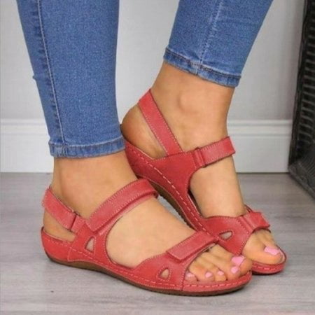 

Womens Wedge Sandals Sandals Women Fashion Comfortable Sandals Dressy Sandals Velcro Sandals Athletic Sandals for Women