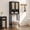 Black Oak, variant on SICOTAS 66.92"H Tall Over The Toilet Storage Cabinet with Adjustable Shelf, Bathroom Organizer Rattan Doors & Gold Handle, Reclaimed Caramel Oak
