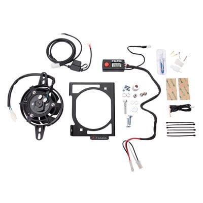 Tusk Digital Radiator Fan Kit Compatible with Honda CRF250RX 2019-2021/CRF250R 2018-2021