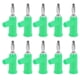 thumbnail image 3 of Enchufe 10 Uds Conector Banana Apilable 4mm/0,2 Pulgadas Latón Sin Soldadura Tamaño Estándar Conector Banana Apilable Para Accesorios De Seguridad, 3 of 7
