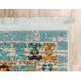thumbnail image 5 of Unique Loom Baracoa Collection Area Rug - Cayo Hueso (2' 2" x 6' 1" Runner Light Blue/Beige), 5 of 6