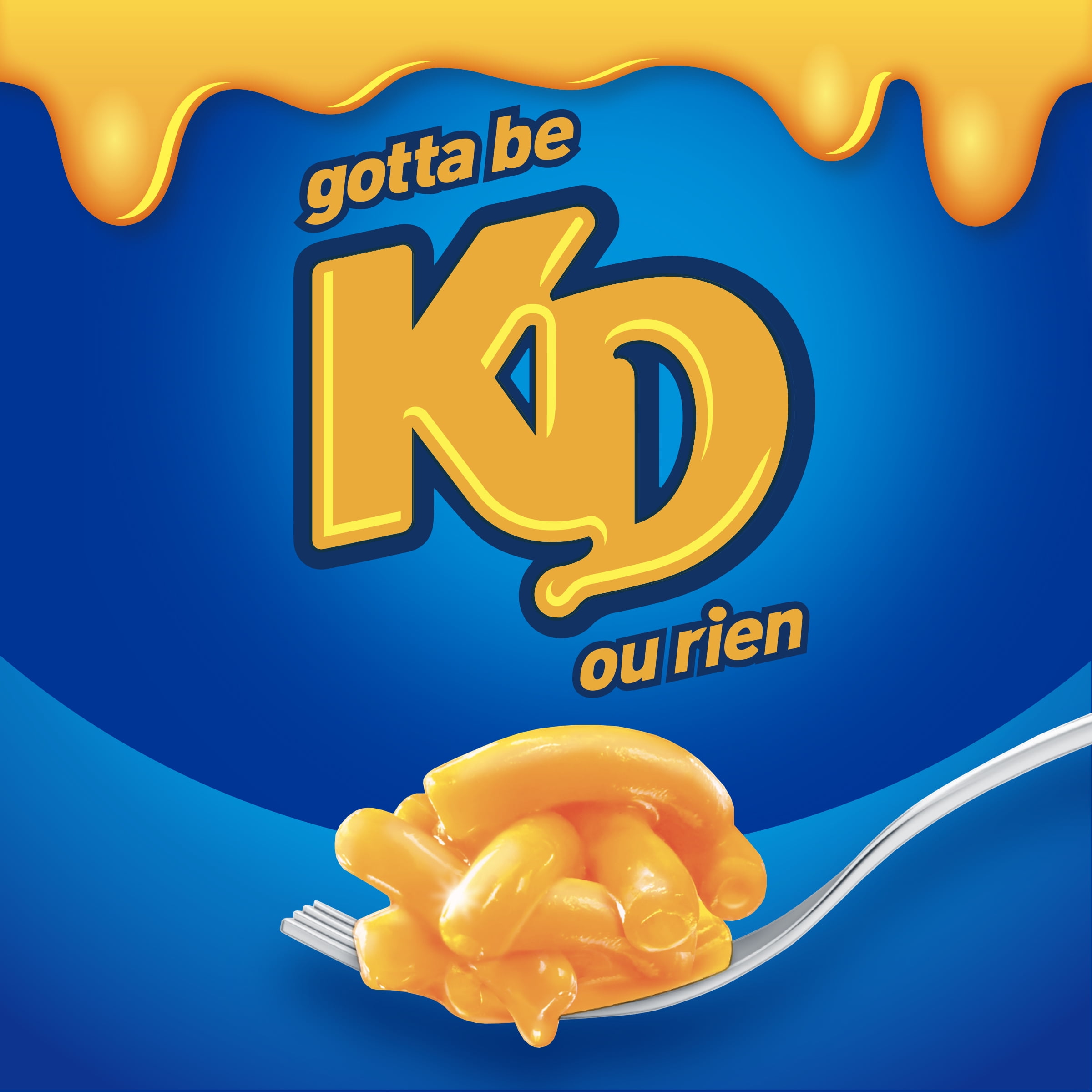 Bols-goûters Original de Kraft Dinner 58g, 4 Bols-Goûters