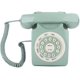 thumbnail image 1 of Teléfono Antiguo para decoración del hogar, teléfono Fijo con Cable clásico, teléfono Retro Europeo clásico, Llamada de Alta definición Verde, botón Transparente Grande, 1 of 5