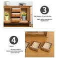 thumbnail image 7 of 1/12 Scale Handmade Wooden Bedside Table with Functional Drawer, Realistic Doll house Furniture for Living Room Displays, 7 of 7
