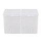 thumbnail image 2 of Caja de almacenamiento de algodón de limpieza Almohadilla de hisopo Recipiente con compartimento para decoración de uñas (Blanco) Likrtyny Cuidado Belleza, 2 of 9