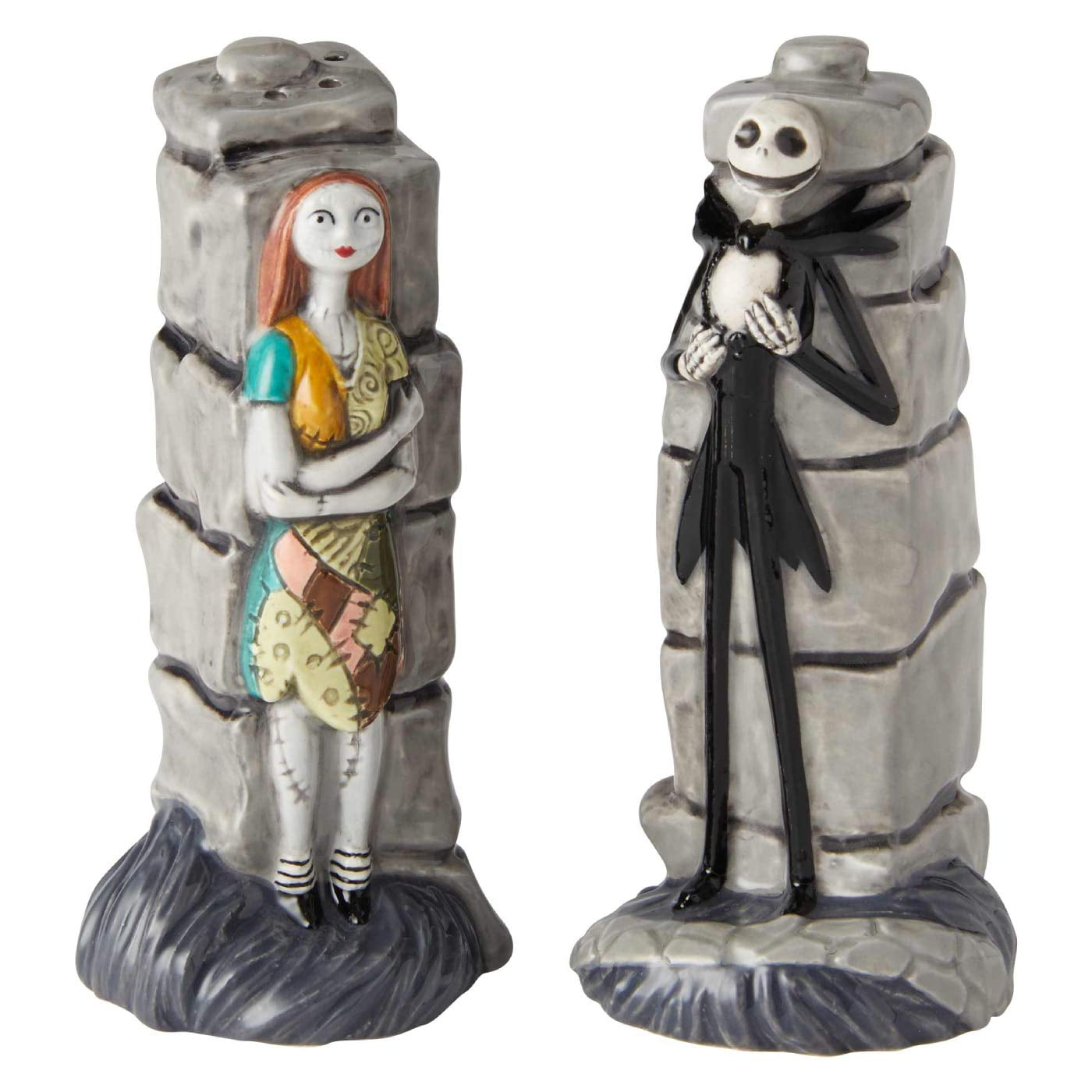 Nightmare Before Christmas Jack and Sally Salt & Pepper Shakers