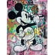 thumbnail image 1 of Kit de pintura de diamantes de polvo de Disney, grafiti colorido, Mickey, Hada, dibujos animados, imagen de moda, punto de cruz, hecho a mano, arte de diamantes de imitación DIY, 1 of 4