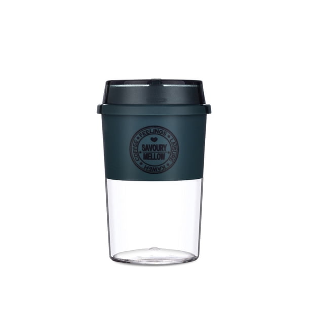 Botella de agua 300ml a prueba de fugas gimnasio a prueba de fugas taza de café plástico portátil interior boca ancho niños té leche taza bebida azul oscuro sidaley HA059524-01B