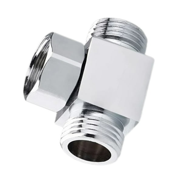 YIEMEEN Water Pipe Connection Convenient 3 Way Water Pipe Joint Metal for Home Plumbing