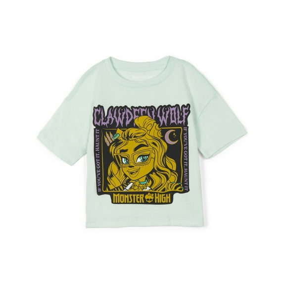 Monster High Clawdeen Wolf Boxy T-Shirt Toddler to Big Kid