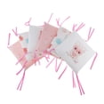 thumbnail image 2 of 6 Piezas Cuna Cojín Cama Infantil Cuna Protector Búho (Rosa) Sunnimix Cojín suave para cama infantil, 2 of 8