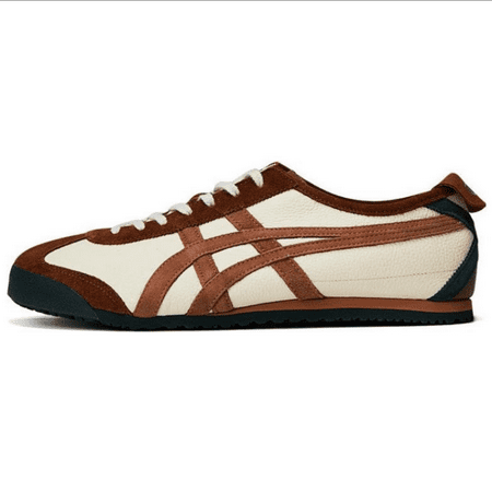

MEXICO 66 Men s Sports Shoes Women s Lightweight Low-top Small Leather Casual Shoes Couple Style Sneakers Brown