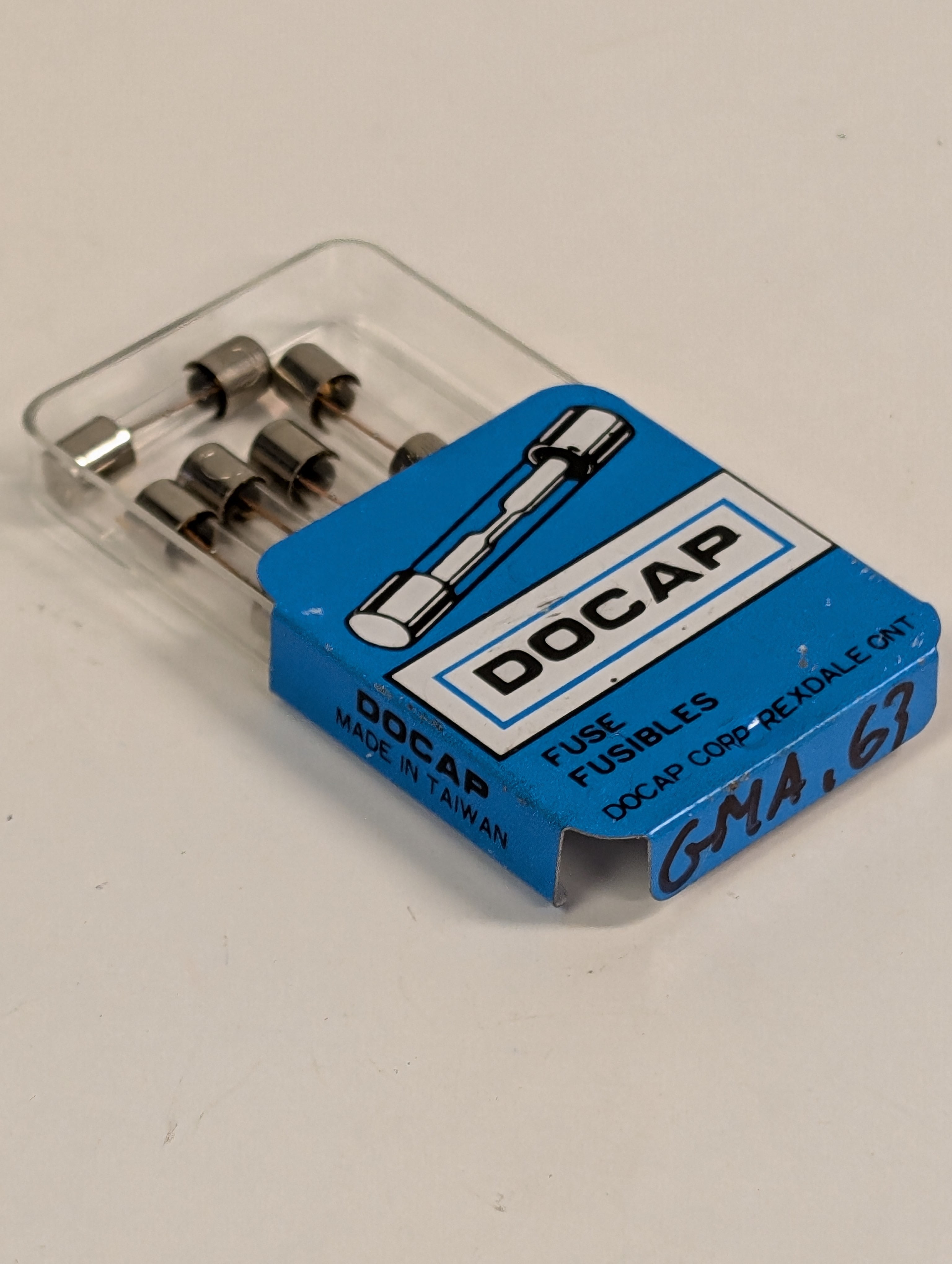 GMA 0.63 AMP FUSES (50 PACK)