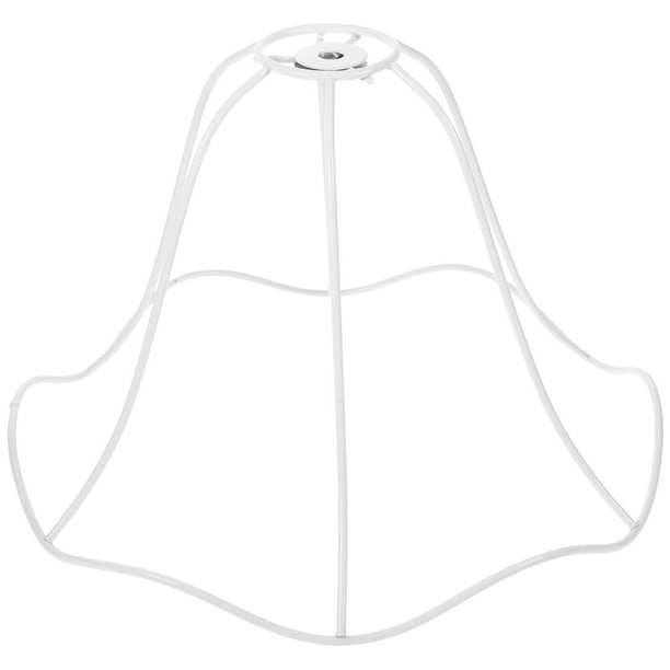 GOOHOCHY Marco de pantalla para lámpara de mesa, soporte de cubierta, Protector de lámpara DIY, estante Protector