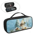 thumbnail image 2 of Jiueut Christmas Snowman Stethoscope Storage Bag Stethoscope Bag Personalized Storage Carrying Bag for Nurse Accessories Stethoscope Bag with Carrying Handle Storage Bag with Zipper, 2 of 7