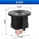 thumbnail image 2 of Ignition Switch with Key 7 Terminals Compatible for Deere John Riding Lawn Mower Replace 925-1741, 2 of 5